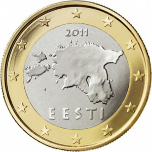 1 euro Estonie 2011