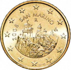 50 cent Saint Marin 2008