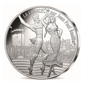 10 euro France 2017 argent - Le Roussillon dansant Avers