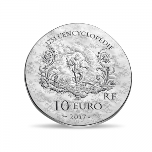 10 euro France 2017 argent BE - Marquise de Pompadour Revers (zoom)