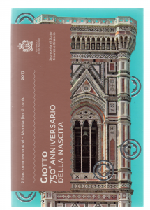 (EUR18.ComBU&BE.2017.200.BU.COM1.000000002) 2 euro commémorative Saint-Marin 2017 - Giotto Recto (zoom)