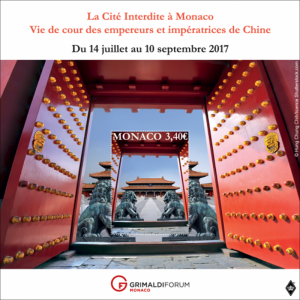 (PHILEUR12.340.2017.1) 3,40 euro Monaco 2017 - La Cité interdite à Monaco (zoom)