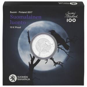 10 euro Finlande 2017 argent BE - Nature finlandaise (écrin) (zoom)