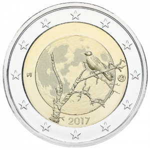 2 euro commémorative Finlande 2017 - Nature finlandaise Avers (zoom)