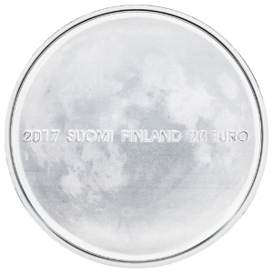 20 euro Finlande 2017 argent BE - Nature finlandaise Revers (zoom)
