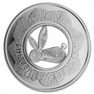 (W073.100.2011.BU&BE.COM1) 1 Dollar Année du Lapin 2011 Revers (zoom)