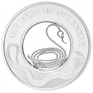 (W073.100.2013.BU&BE.COM1) 1 Dollar Année du Serpent 2013 Revers (zoom)