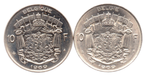(LOT.W023.1000.1969.1.1.000000002) 10 Francs Baudouin 1969 (série des 2 légendes) Revers (zoom)