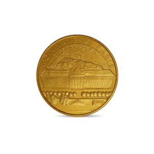 (FMED.Méd.tourist.2018.CuAlNi1.spl) Tourism token - French Mint Obverse (zoom)