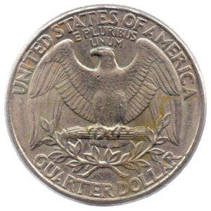(W071.025.1996_D.1.167.ttb+.000000001) Quarter Dollar George Washington 1996 D Reverse (zoom)