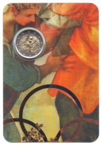 (EUR18.ComBU&BE.2018.200.BU.COM1.000000002) 2 euro commémorative Saint-Marin 2018 BU - Tintoretto Recto (zoom)