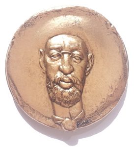 (FMED.Méd.MdP.CuSn159.1.spl.000000001) Bronze medal - Henri de Toulouse Lautrec Obverse (zoom)