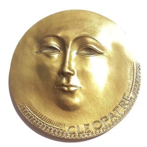 (FMED.Méd.MdP.CuSn27.spl.000000001) Bronze medal - Cleopatra Obverse (zoom)