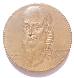 (FMED.Méd.MdP.CuSn67.1.000000001) Bronze medal - Jacques CUJAS Obverse (zoom)
