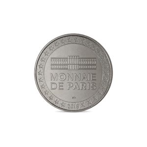 (FMED.Méd.even.2018.CuNi1) Event token - Dada Stainless, by Subodh Gupta Reverse (zoom)
