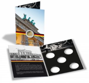 (MAT01.Alb&feu.Alb.346732) Collector album Leuchtturm - German reunification (open) (zoom)
