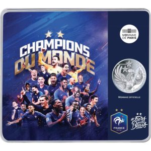 10 euro France 2018 silver - FIFA World Cup, Russia 2018 Front (zoom)