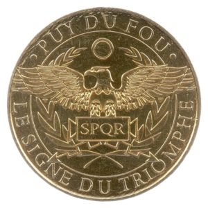 (FMED.Méd.tourist.2017.CuAlNi2.1.-2.-1.spl.000000001) Le Signe du Triomphe Obverse (zoom)