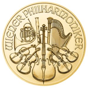 4 euro Austria 2018 0.04 ounce gold - Vienna Philharmonic Orchestra Reverse (zoom)