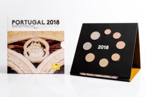 Brilliant Uncirculated coin set Portugal 2018 (zoom)