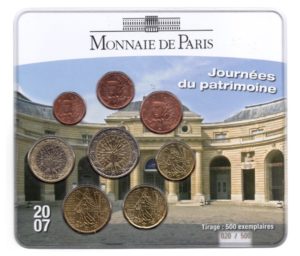(EUR07.CofBU&FDC.2007.M-S16.020) Mini-set BU France 2007 - 24th European Heritage Days Front (zoom)