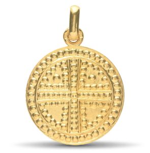 (FMED.Méd.couMdP.Au.10011209310A00) Gold pendant medal - Saint Simeon's Cross Obverse (zoom)