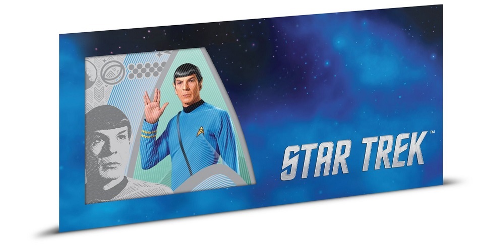 (W160.100.2018.30-00638) 1 Dollar Niue 2018 5 grams BU silver - Spock (single sleeve) (zoom)