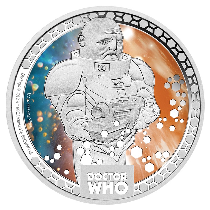 (W160.1.D.2014.0,5.oz.Ag.1) 1 Dollar Niue 2014 0.5 oz Proof silver - Sontarans Reverse (zoom)