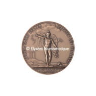 Médaille bronze - Franklin - revers