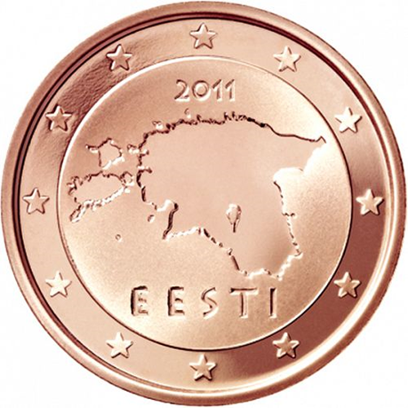 2 cent Estonie 2011
