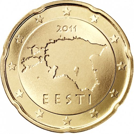 20 cent Estonie 2011