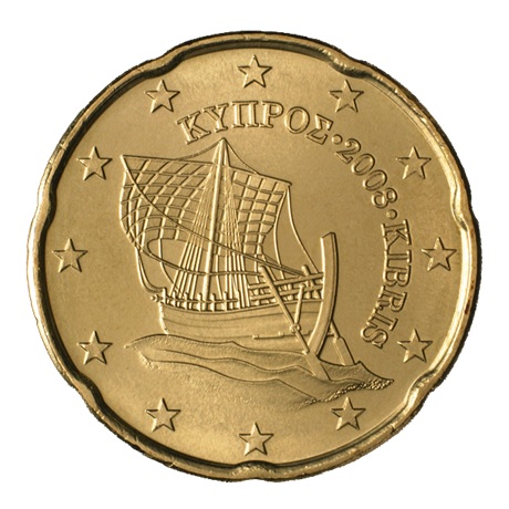 (EUR04.020.2008.0) 20 cent Chypre 2008 Avers
