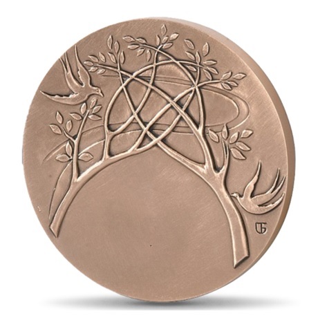 (FMED.Méd.MdP.CuSn.100100157300P0) Médaille bronze - Mariage, par Thurotte Revers