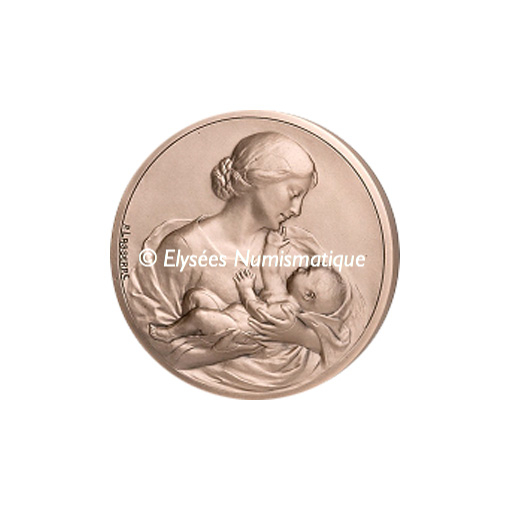 Médaille bronze - Maternité - avers