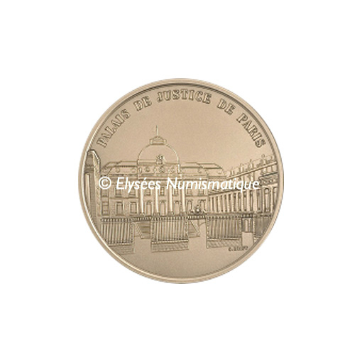 Médaille bronze - Palais de Justice de Paris - avers