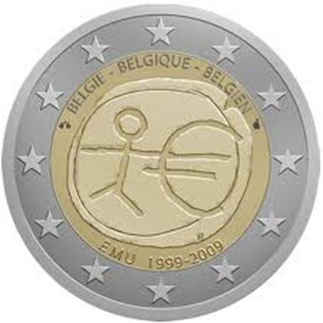 2 euro commémorative Belgique 2009 - EMU