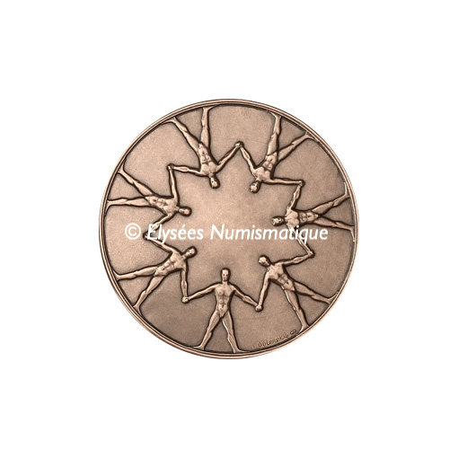 Médaille bronze - Solidarité (Petit module) - avers