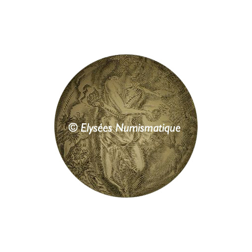 Médaille bronze florentin - Echanges commerciaux - avers