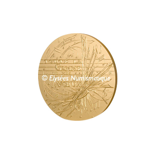 Médaille bronze florentin - Voeux 26 en majeur - avers