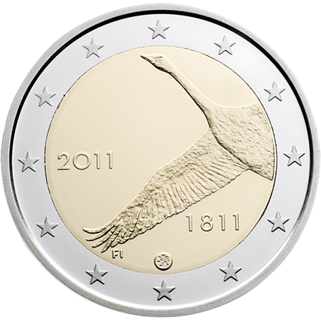 2 euro commémorative Finlande 2011 - 200ème anniversaire de la Banque de Finlande