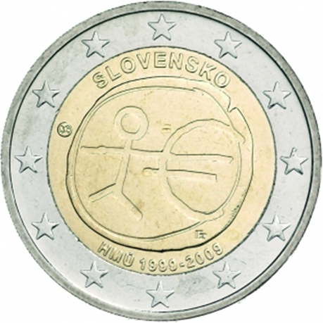 2 Euro Commémorative Slovaquie 2009 - EMU - Elysées Numismatique