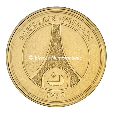 1 euro 1/2 France 2012 BU - Paris-Saint-Germain - Elysées Numismatique