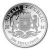 (W203.10000.2014.1.oz.Ag.1) 100 Shillings Somalie 2014 1 once argent - Eléphant Avers