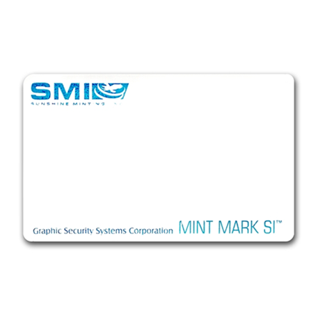Carte d'authentification Mint Mark SI