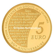 France France - La Semeuse 5 € 2002 Adieu au Franc or/argent BE