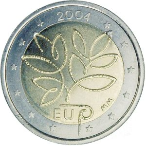 2 euro commémorative Finlande 2004 - Elargissement de l'UE Avers (zoom)