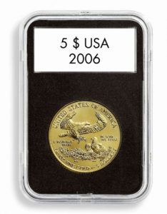 (MAT01.Rangindiv.Caps.346393) Capsules Lighthouse QUICKSLAB (used for 5 Dollars American eagle 2006) (zoom)