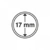 (MAT01.Rangindiv.Caps.322470) Capsules Leuchtturm pour monnaies 17,00 mm