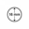 (MAT01.Rangindiv.Caps.334752) Capsules Leuchtturm pour monnaies 16,00 mm