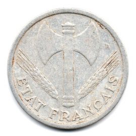 1 Franc Francisque, Légère 1943 - Elysées Numismatique